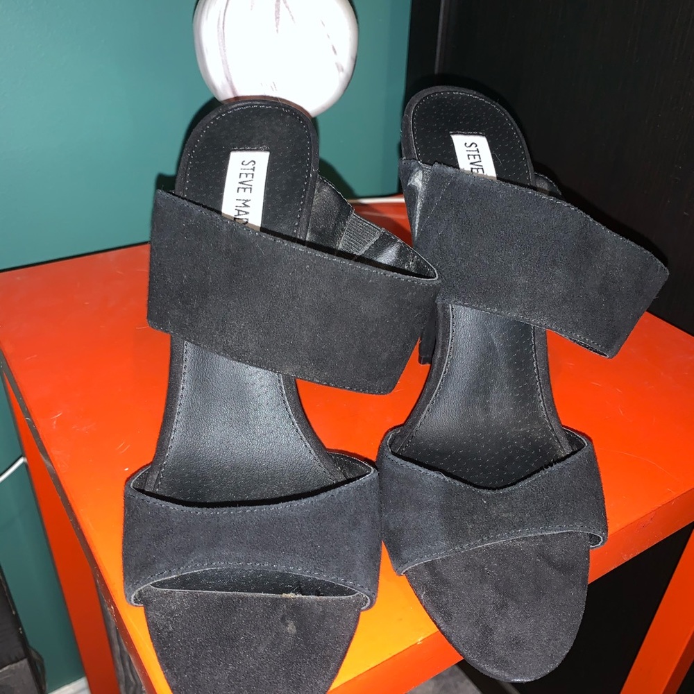 Steve Madden black heels
